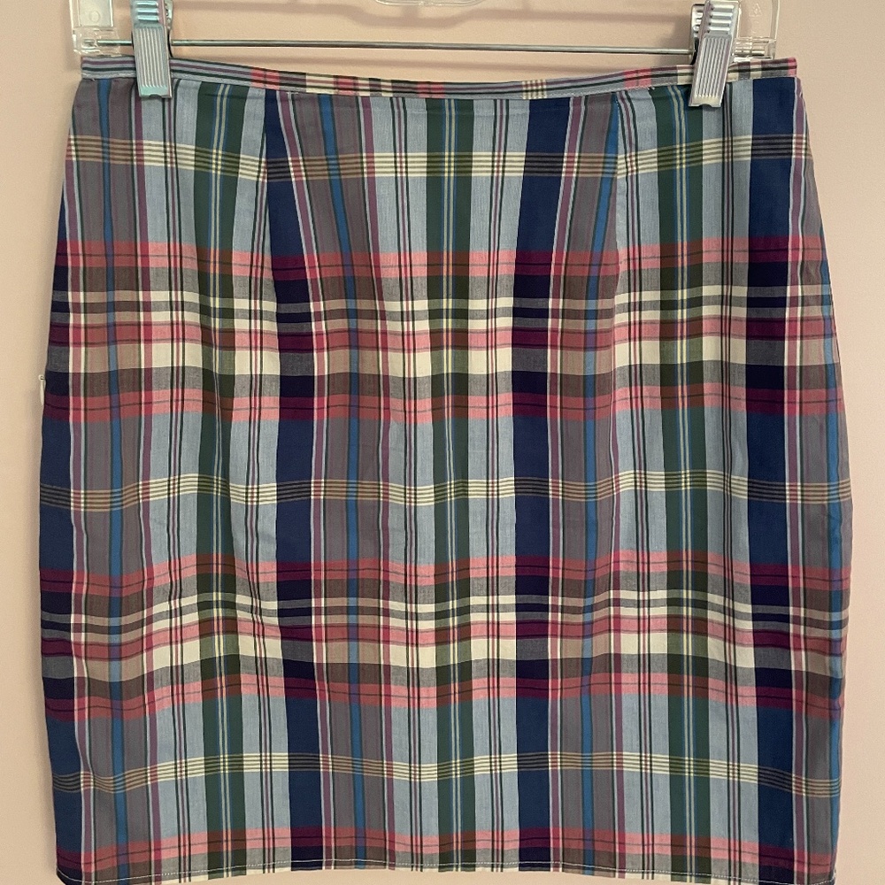 Plaid Skirt